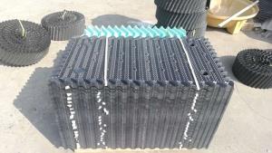 Human word wave cooling tower filler